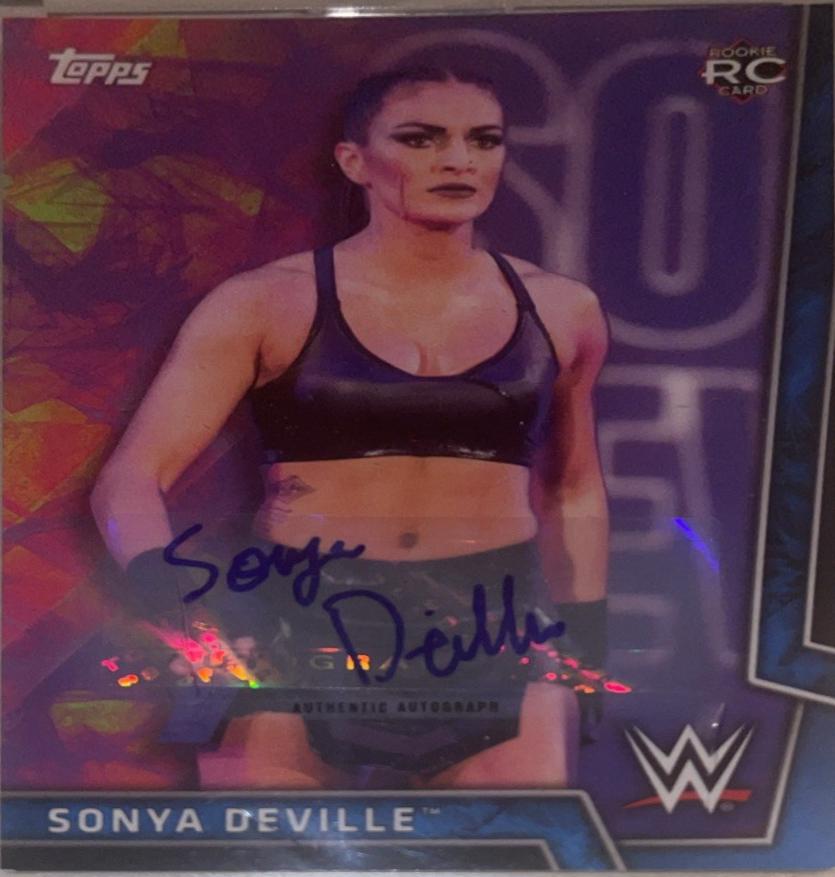 Sonya Deville [Blue Autograph] #29