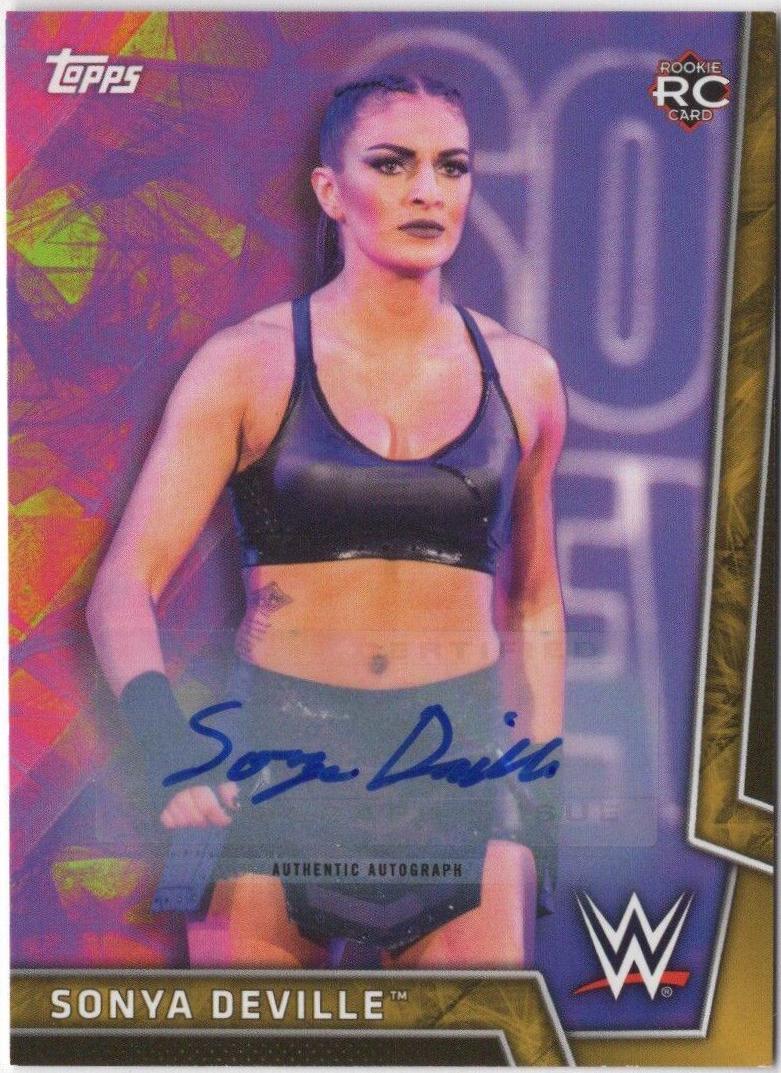 Sonya Deville [Gold Autograph] #29