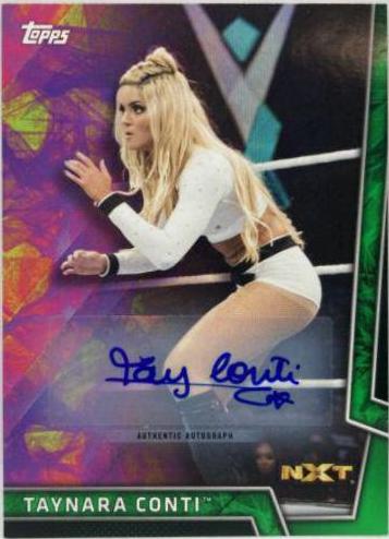 Taynara Conti [Green Autograph] #44