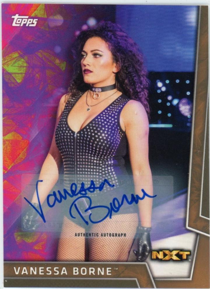 Vanessa Borne [Bronze Autograph] #45