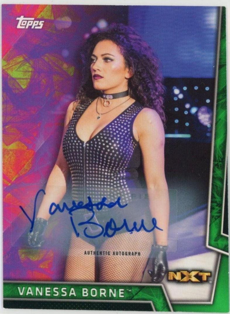 Vanessa Borne [Green Autograph] #45