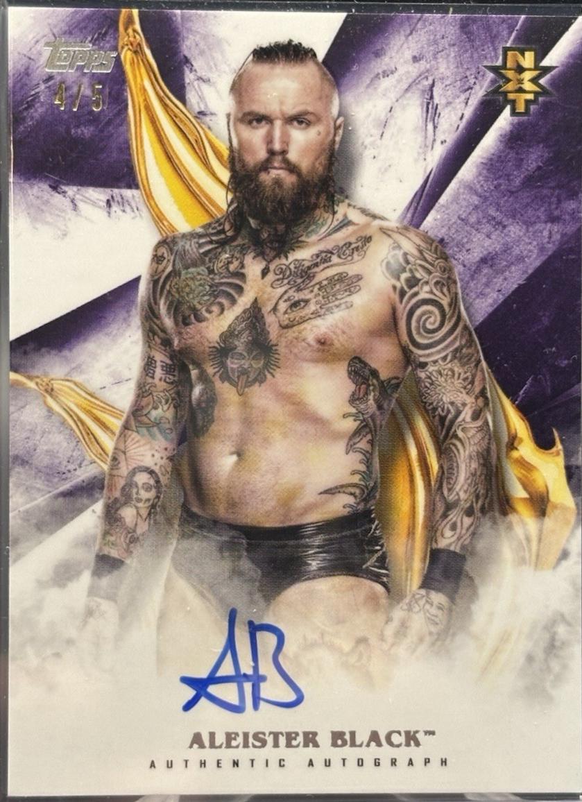 Aleister Black [Purple] #A-AL