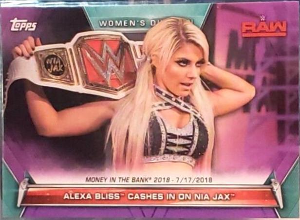 Alexa Bliss Cashes in On Nia Jax [Purple] #79