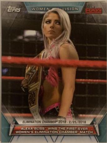 Alexa Bliss Wins the First Ever Women's Elimination Chamber Match #65