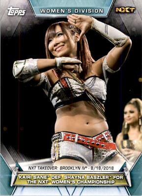 Kairi Sane def. Shayna Baszler for the NXT Women's Championship #81