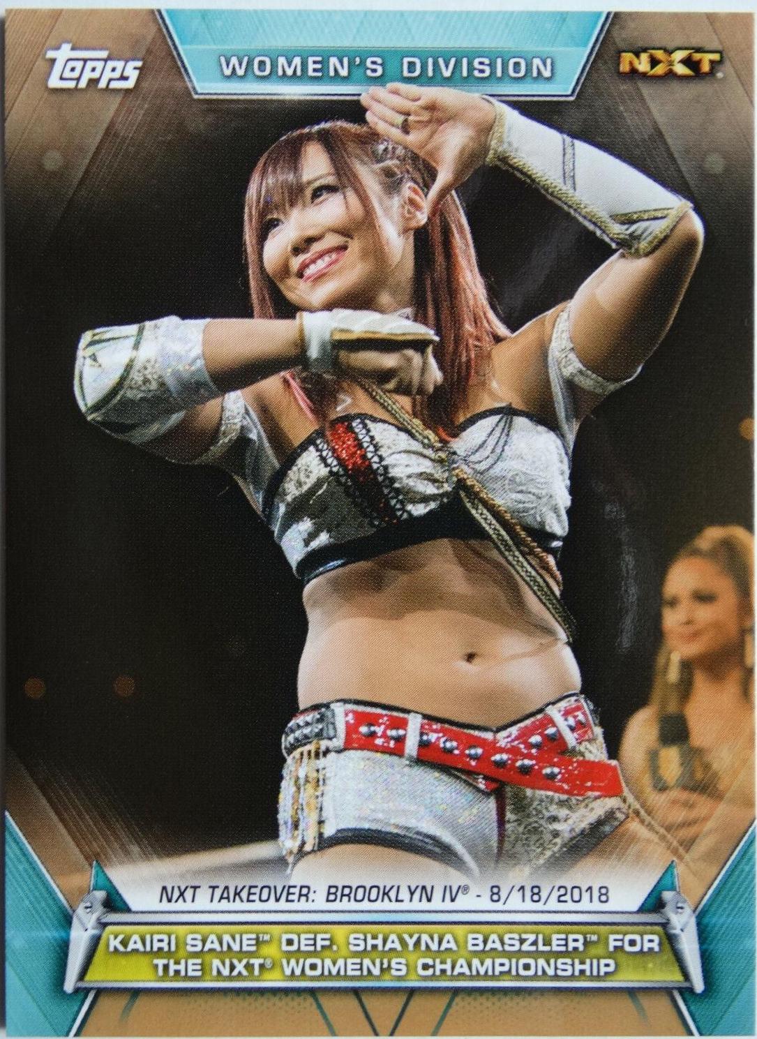 Kairi Sane def. Shayna Baszler for the NXT Women's Championship [Bronze] #81