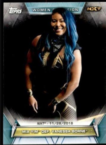 Mia Yim def. Vanessa Borne #92