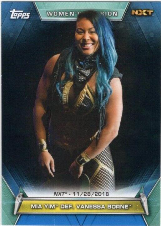 Mia Yim def. Vanessa Borne [Blue] #92
