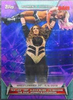 Nia Jax def. Alexa Bliss to Become the Raw Women's Champion [Purple] #68