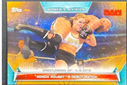 Ronda Rousey's Debut Match [Bronze] #69