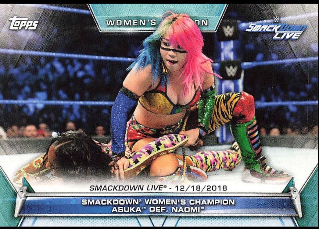 SmackDown Women's Champion Asuka def. Naomi #98