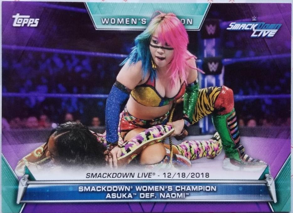 SmackDown Women's Champion Asuka def. Naomi [Purple] #98