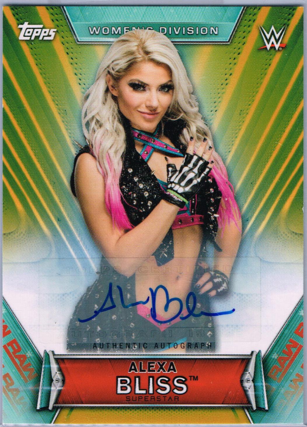 Alexa Bliss [Gold] #A-AB