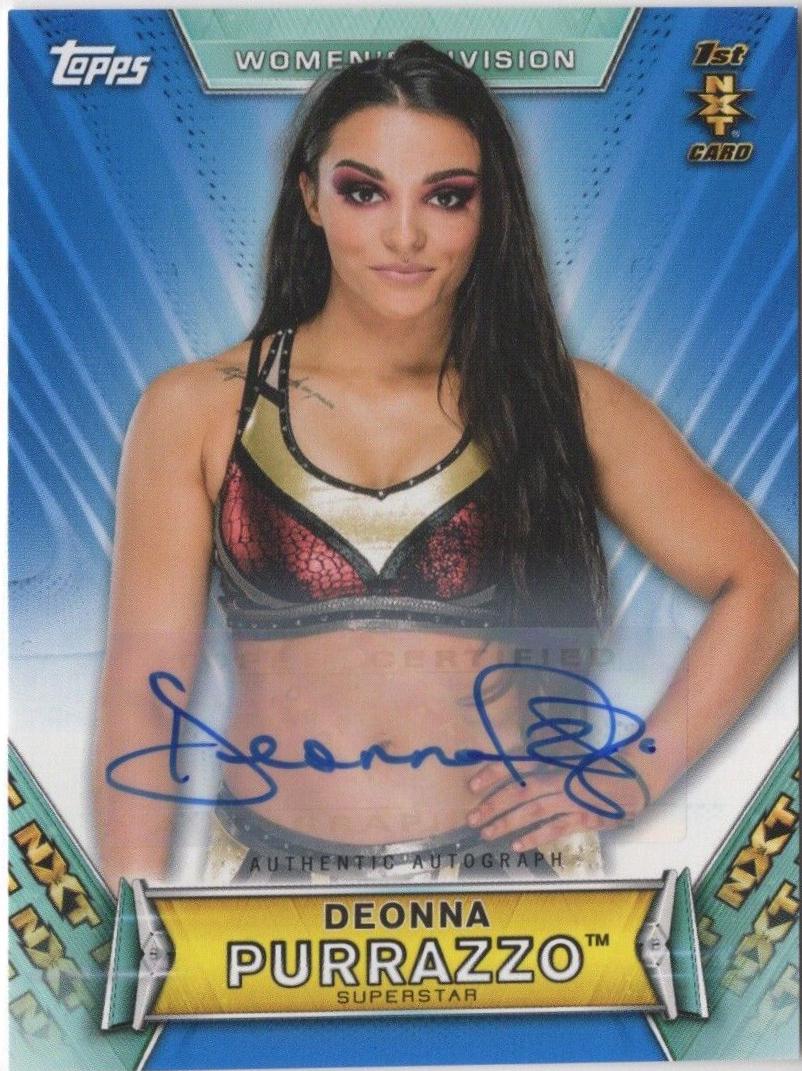 Deonna Purrazzo [Blue] #A-DP
