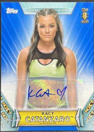 Kacy Catanzaro [Blue] #A-KC
