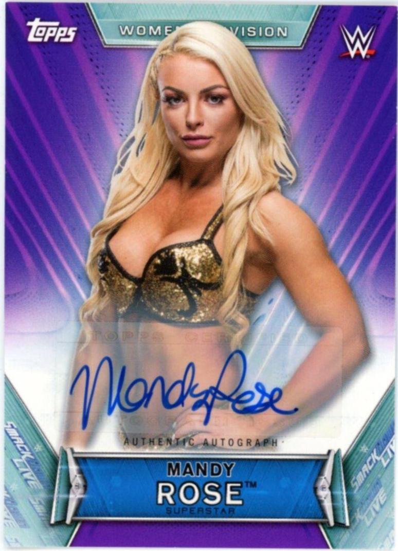 Mandy Rose [Purple] #A-MR