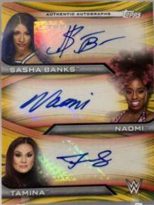Sasha Banks [Gold] #A-SB