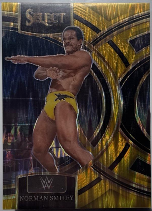 Norman Smiley [Gold Flash Prizm] #152