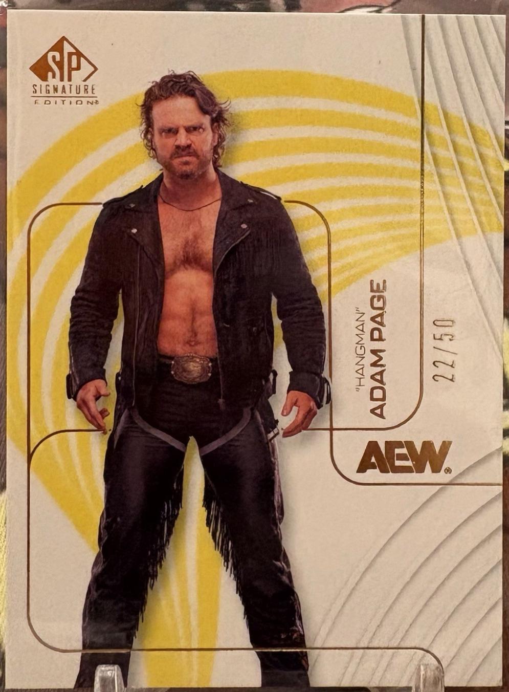 Hangman Adam Page [Yellow] #1