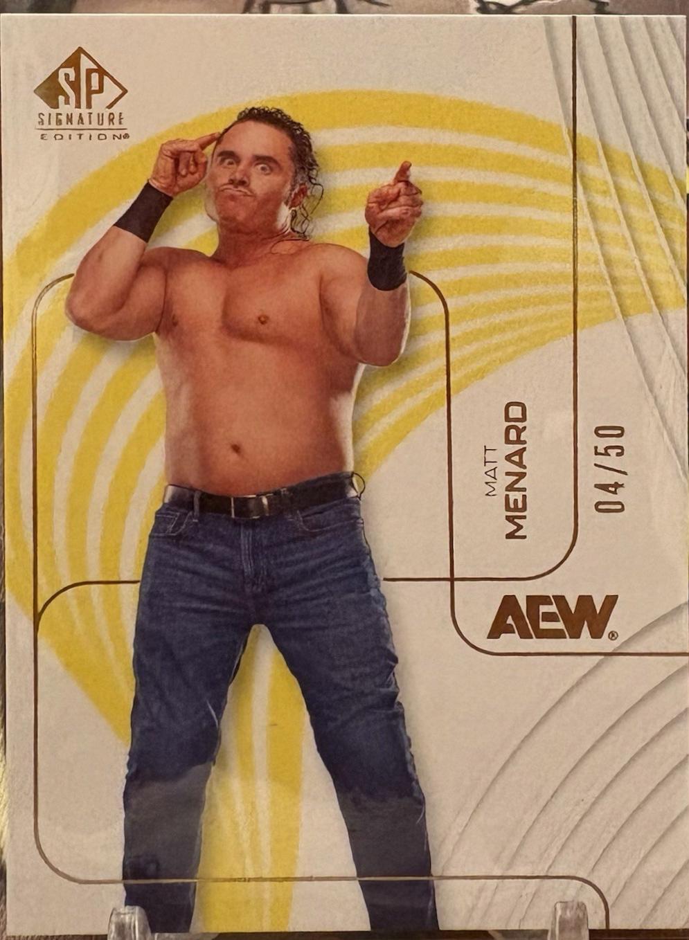 Matt Menard [Yellow] #63