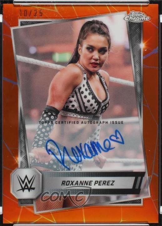 Roxanne Perez [Autograph Orange Refractor] #44