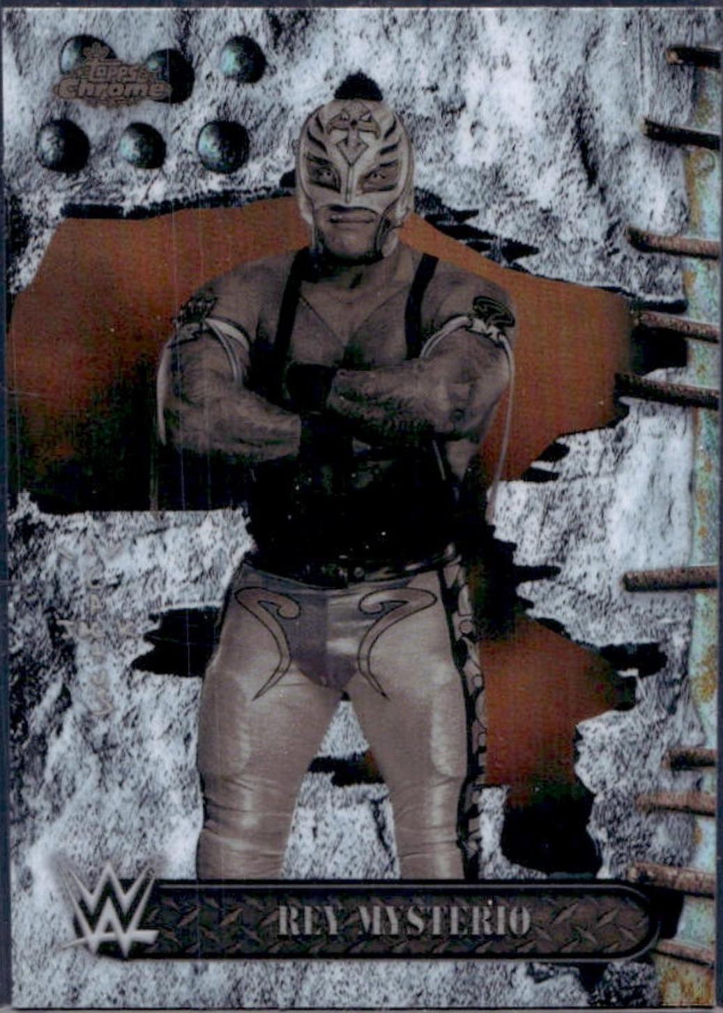 Rey Mysterio [White Refractor] #6