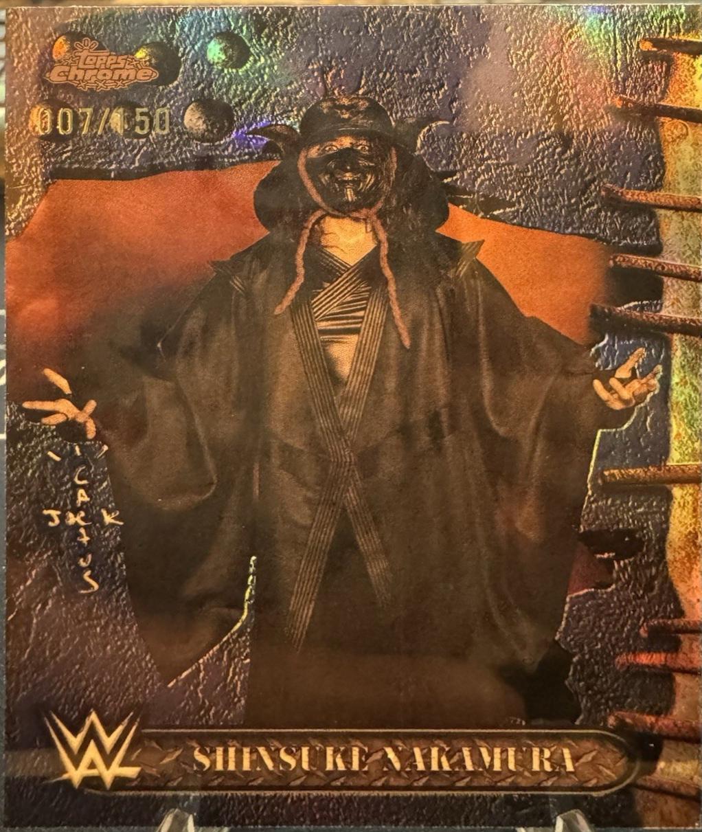 Shinsuke Nakamura [Blue Refractor] #41