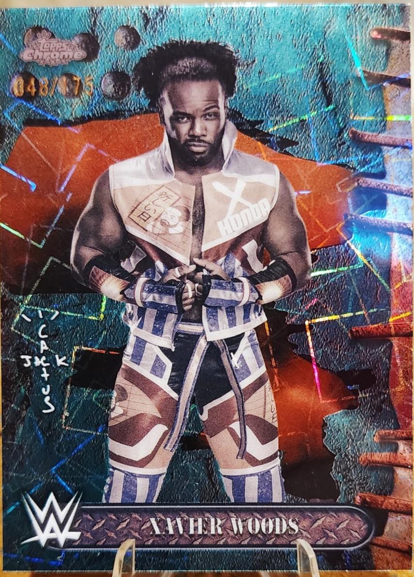 Xavier Woods [Teal Lasers Refractor] #18