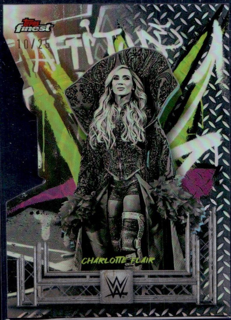 Charlotte Flair [Die-Cut Refractor] #206