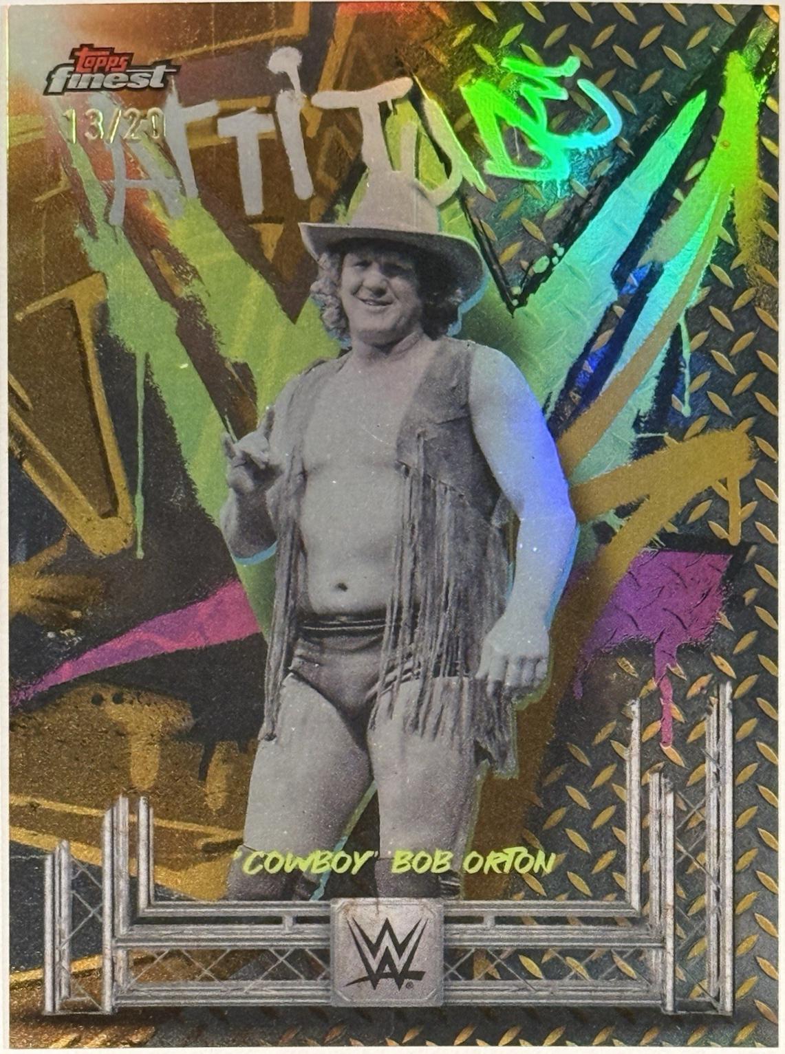 Cowboy Bob Orton [Gold Refractor] #270