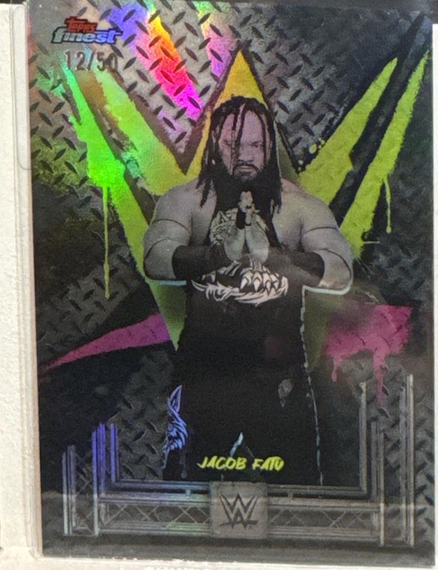 Jacob Fatu [Black Refractor] #96