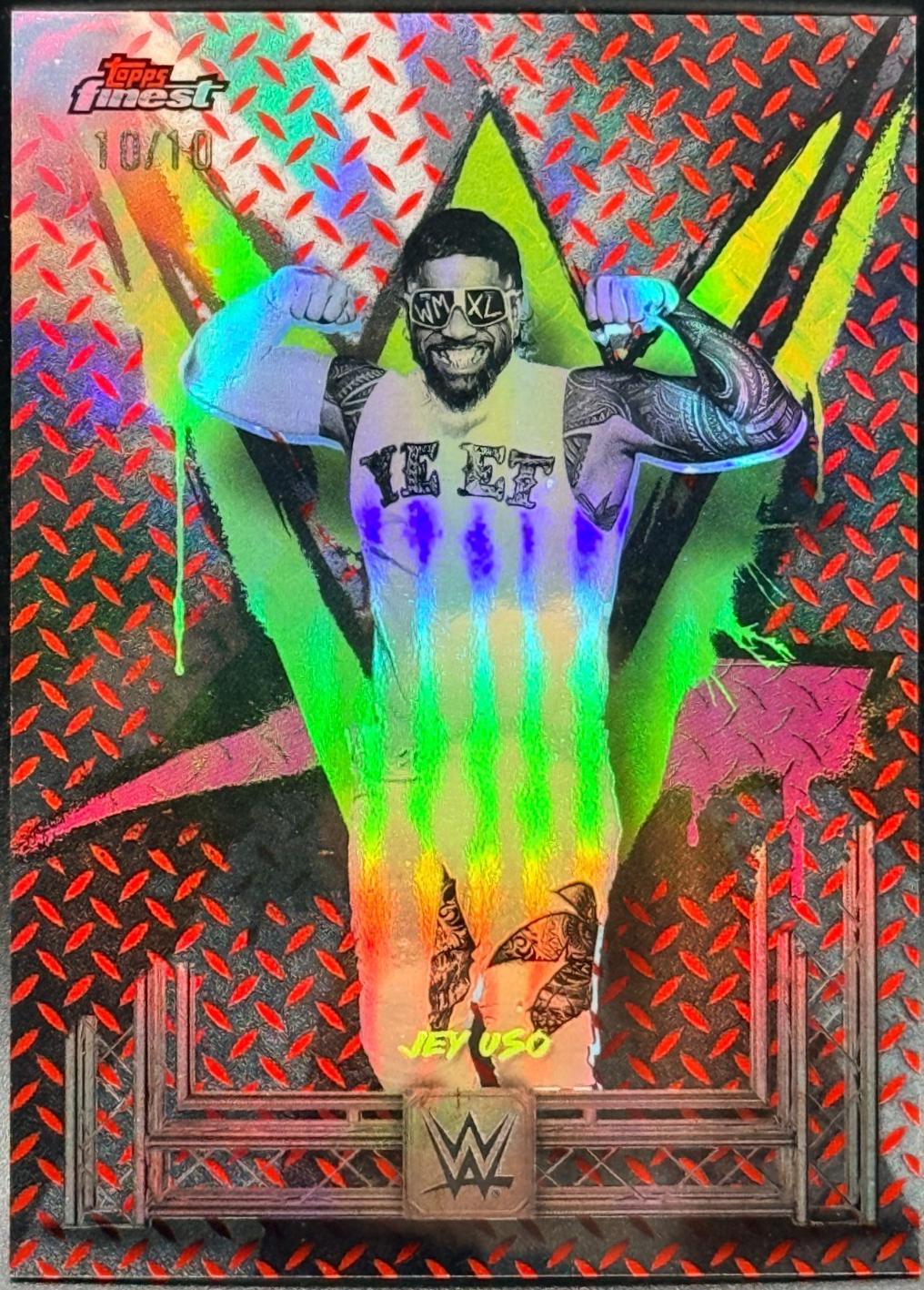 Jey Uso [Red Refractor] #28
