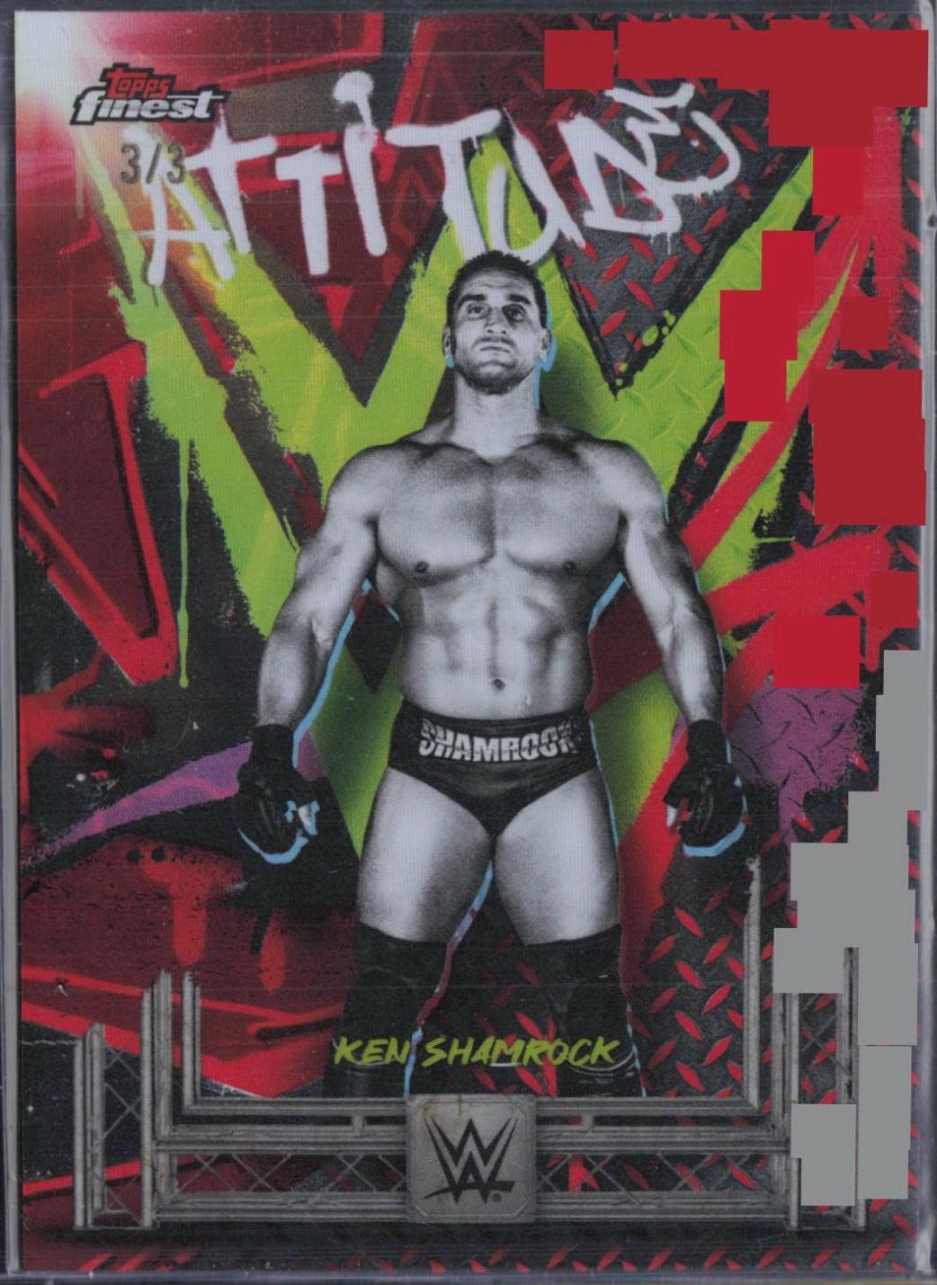 Ken Shamrock [Red Refractor] #277