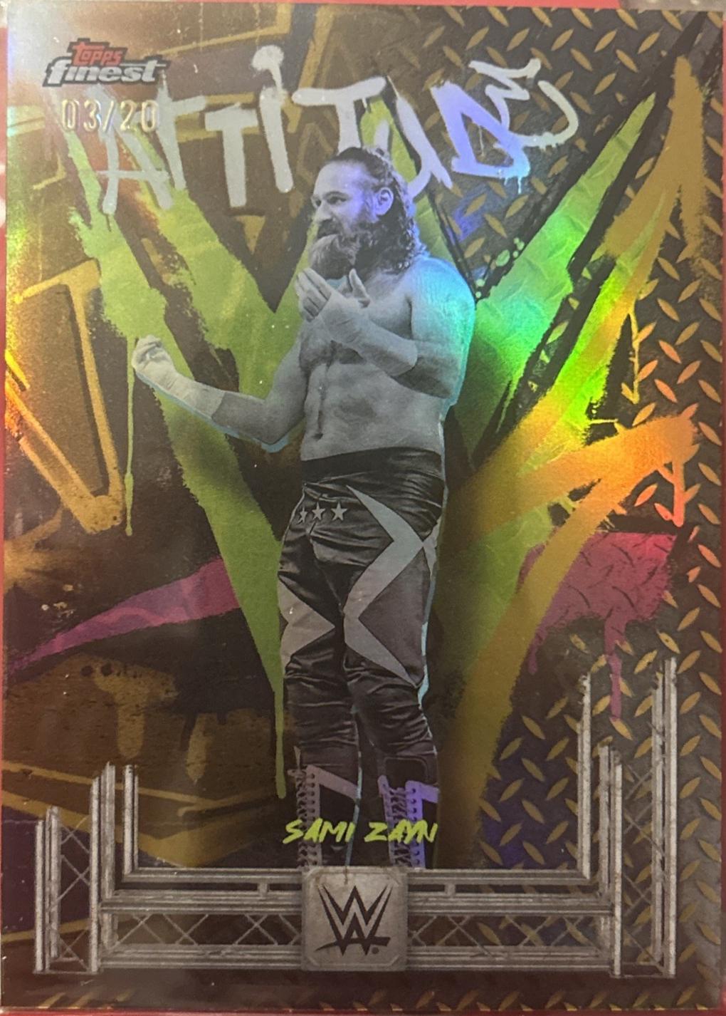 Sami Zayn [Gold Refractor] #223