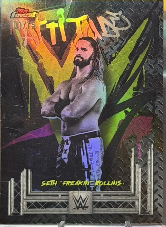 Seth Freakin Rollins [Black Refractor] #250