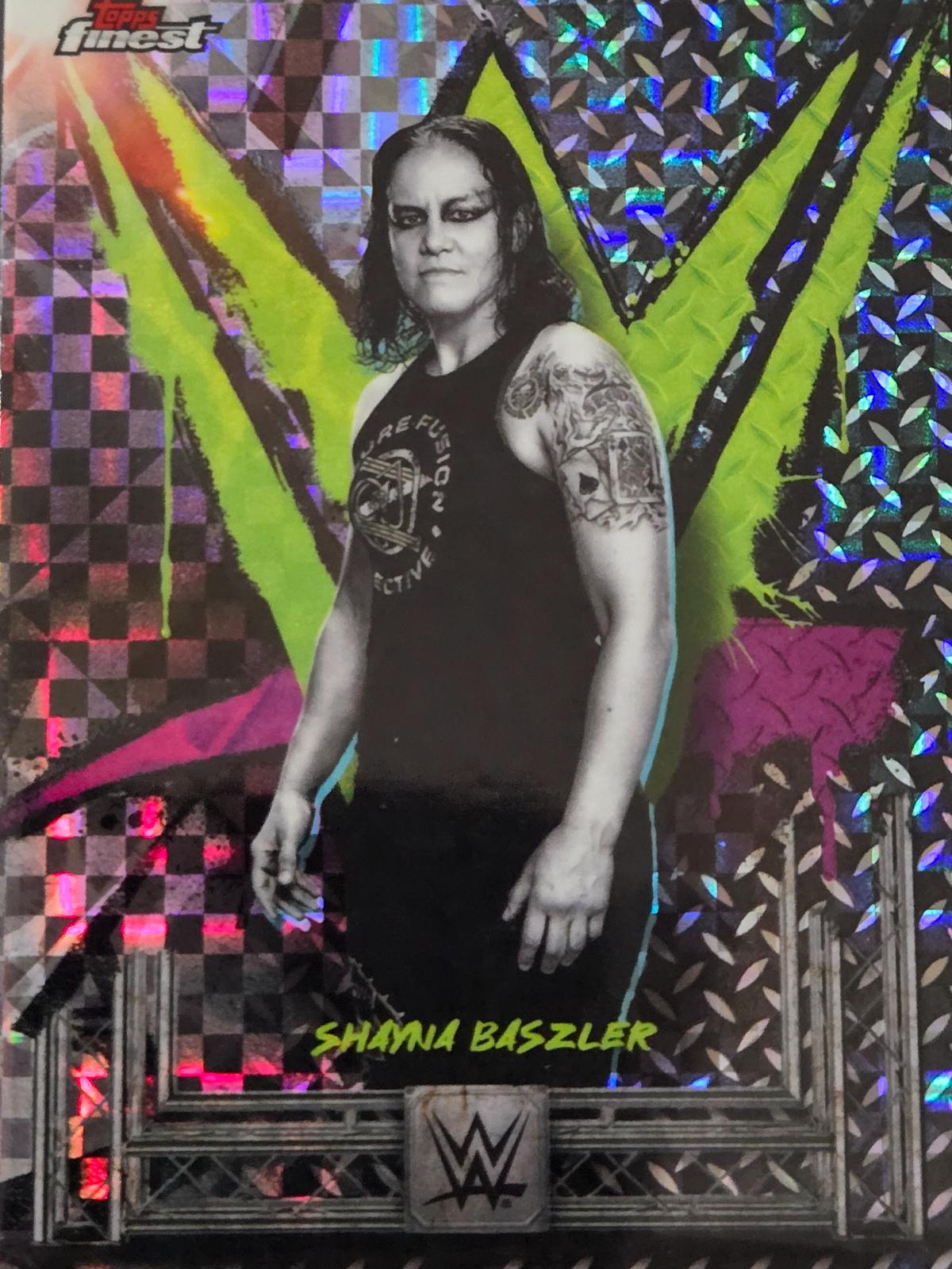 Shayna Baszler [Checkerboard Refractor] #129