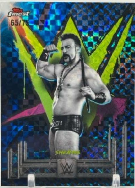 Sheamus [Blue Checkerboard Refractor] #159