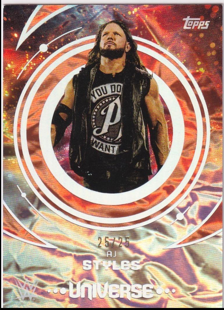 AJ Styles [Orange Warp] #83