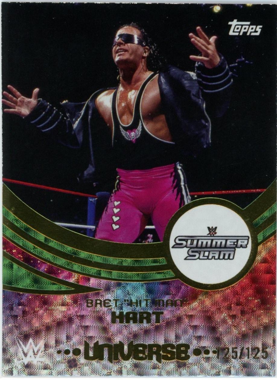 Bret Hit Man Hart [Green Electric Event Variation] #273