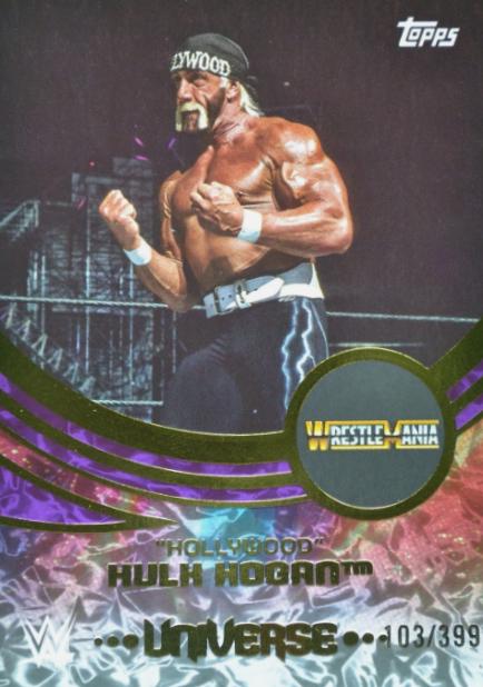 Hollywood Hulk Hogan [Purple Glass Event Variation] #252