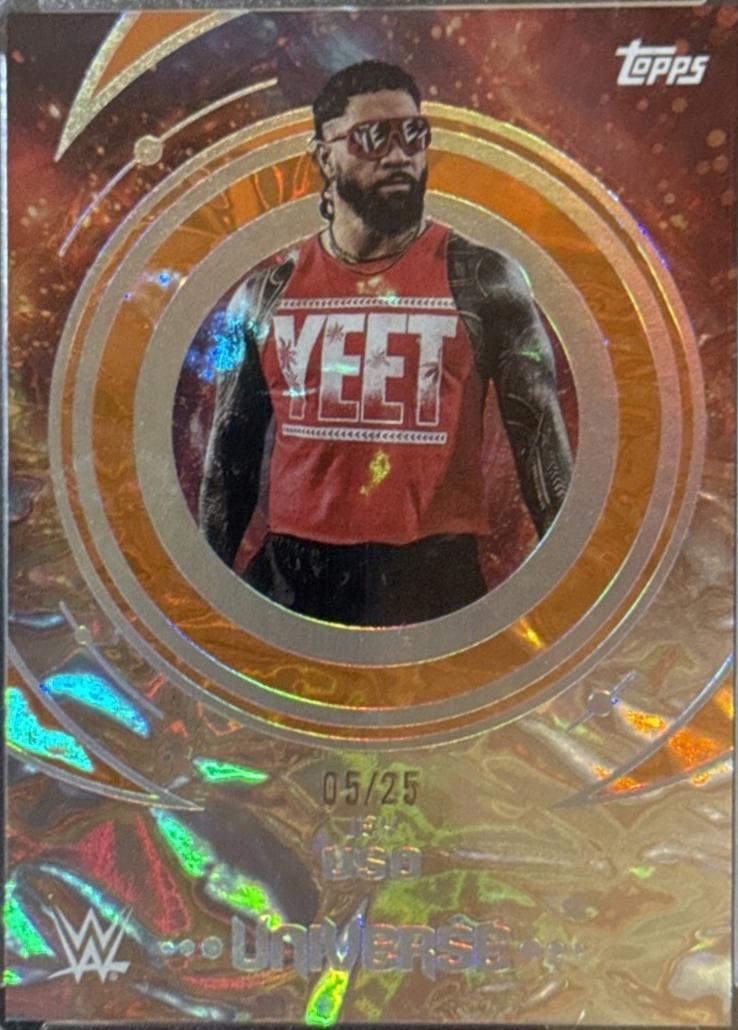 Jey Uso [Orange Warp] #49