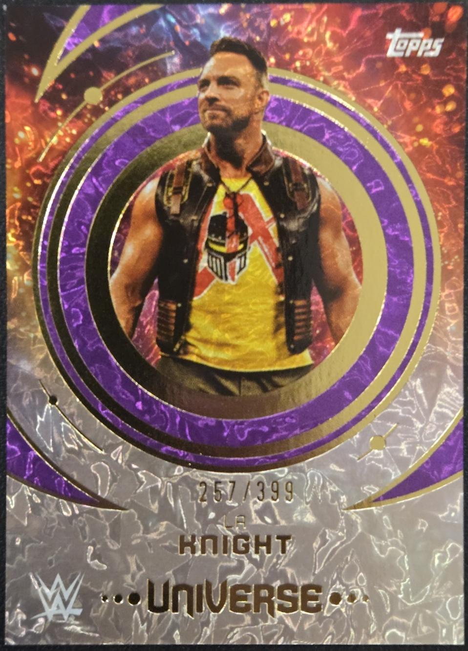 LA Knight [Purple Glass] #91