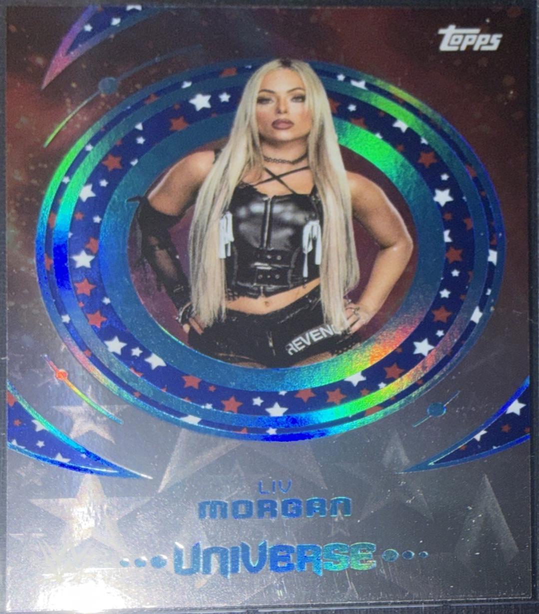 Liv Morgan [Red White Blue Stars] #22