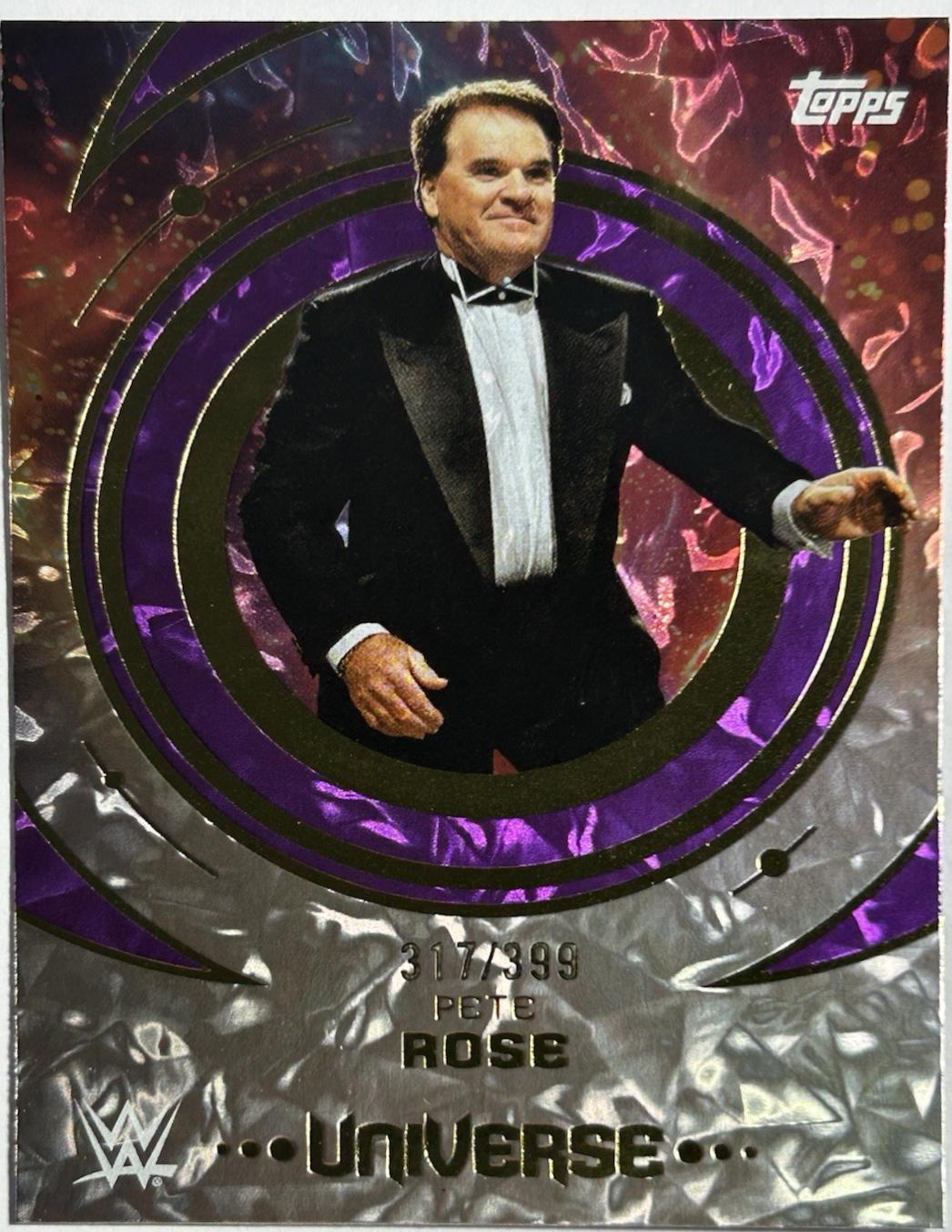 Pete Rose [Purple Glass] #41