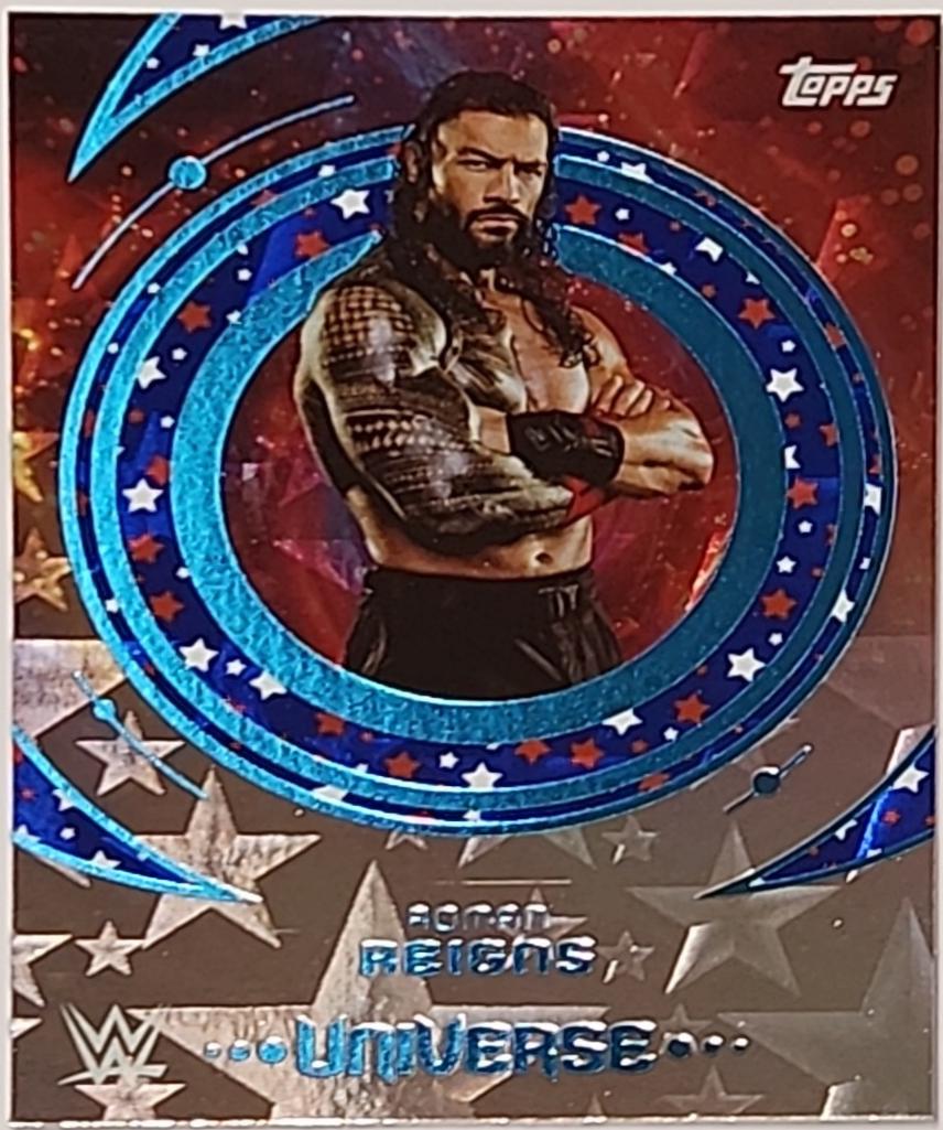 Roman Reigns [Red White Blue Stars] #71