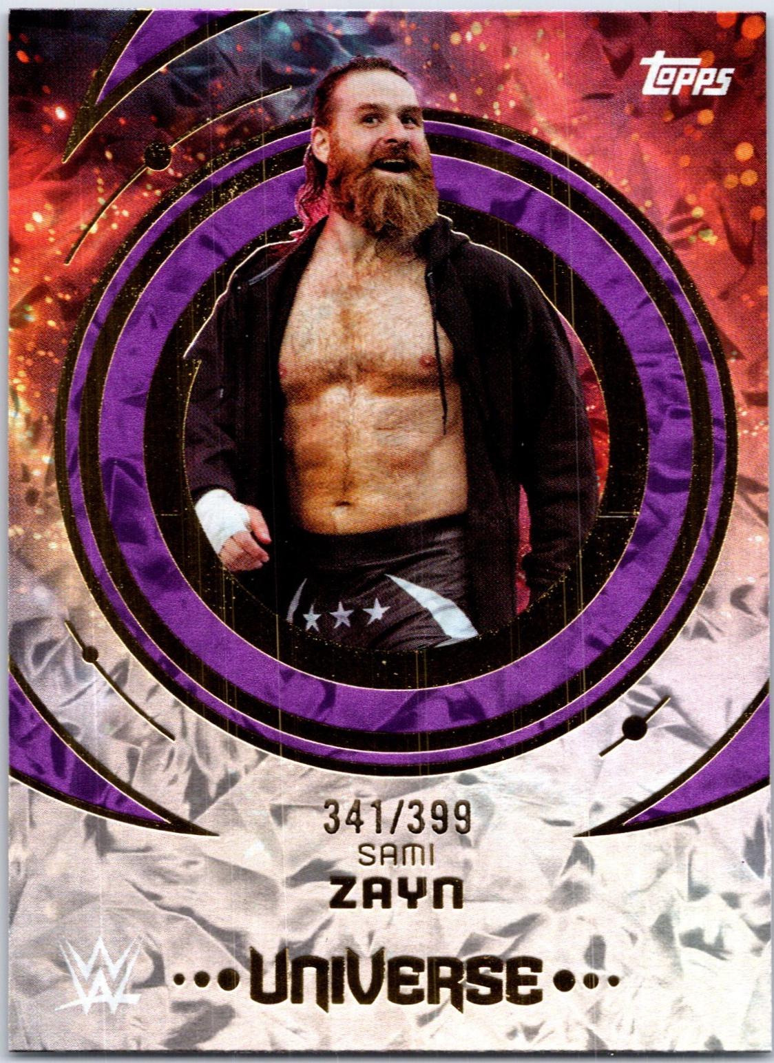Sami Zayn [Purple Glass] #25