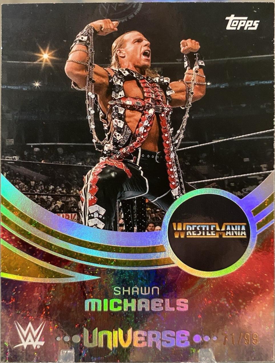 Shawn Michaels [Gold Stone Event Variation] #255