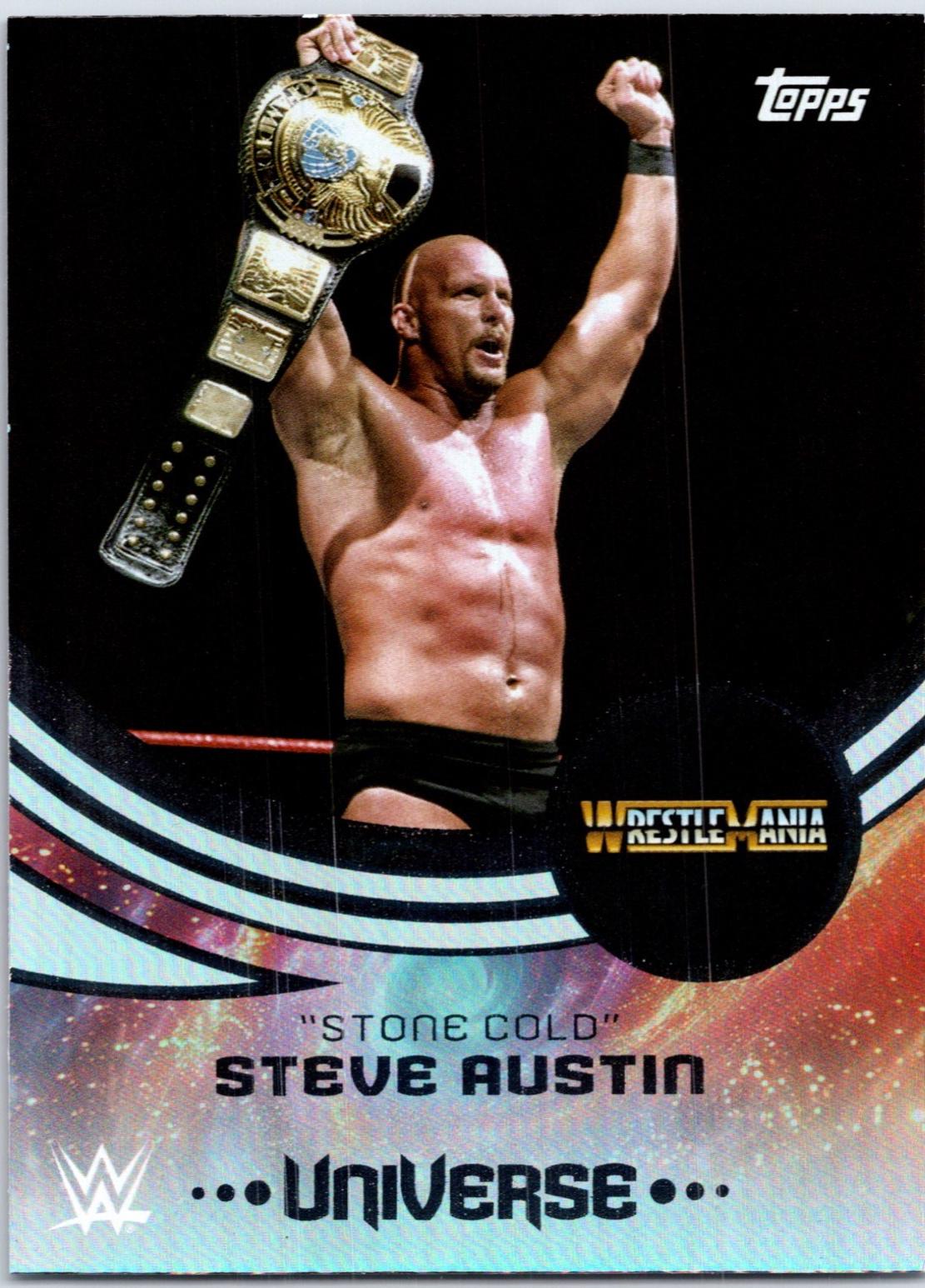 Stone Cold Steve Austin [Gold Stone Event Variation] #245
