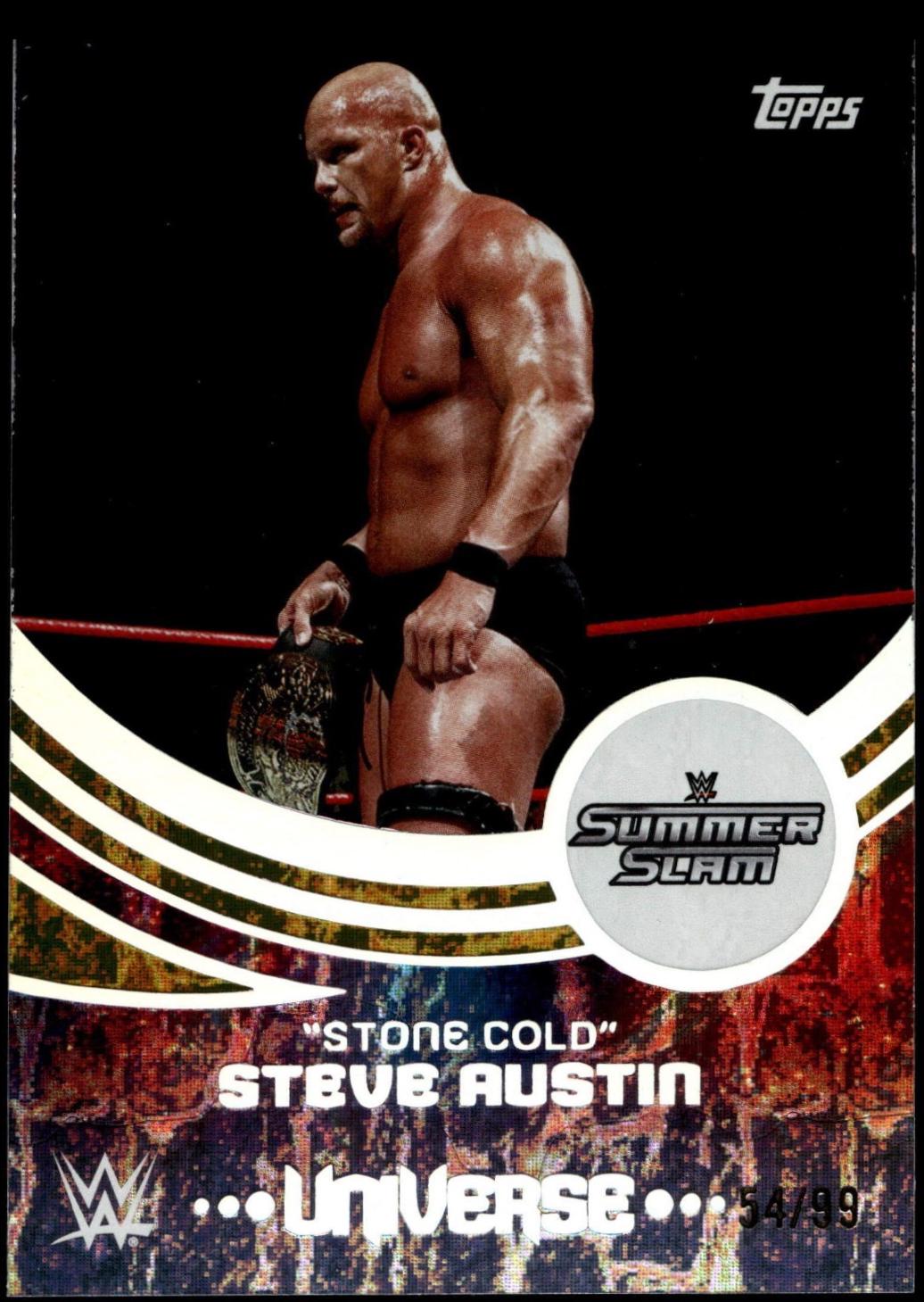 Stone Cold Steve Austin [Gold Stone Event Variation] #275