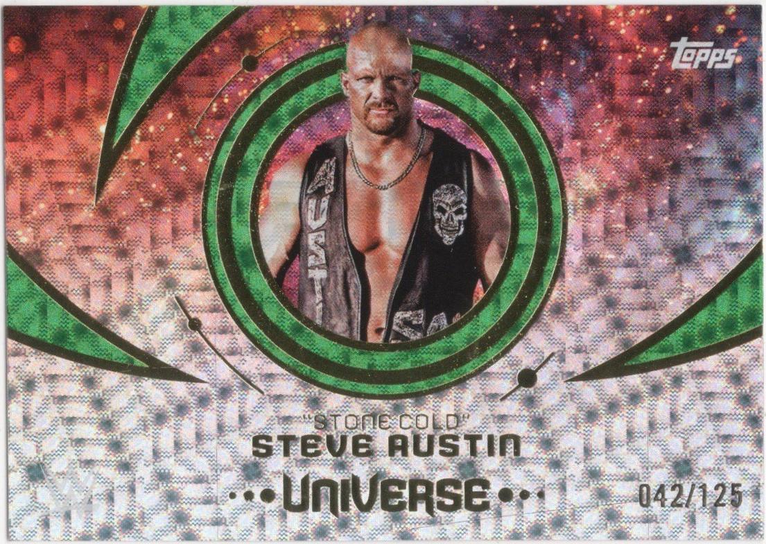 Stone Cold Steve Austin [Green Electric] #153